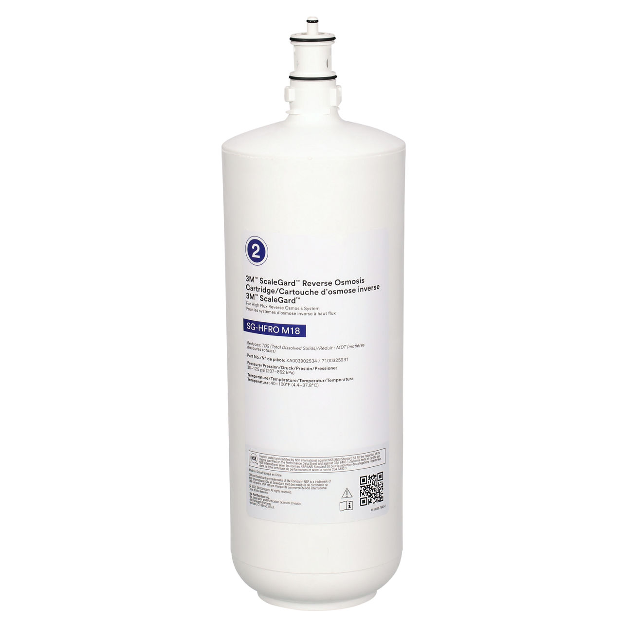 3M™ ScaleGard-HFRO Series Reverse Osmosis Cartridge M18