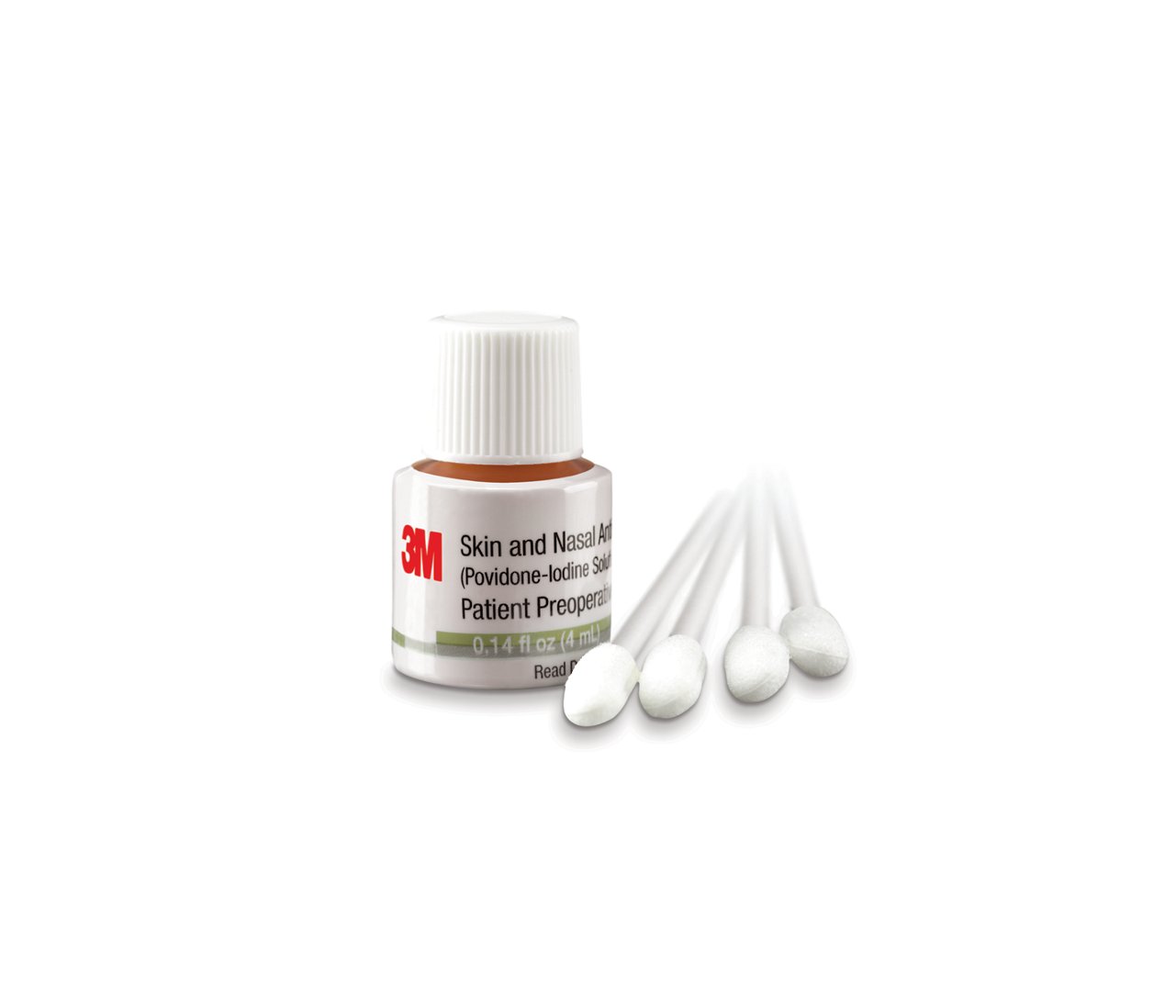 Skin and Nasal Antiseptic Bottle and Applicators, white background, product photo, cmyk, tiff, 70-2010-8268-5, 70-2010-8271-9, 70-2010-8272-7, 70-2010-8274-3, 70-2010-8275-0, 70-2010-8277-6, 70-2010-8278-4, 70-2010-8380-8, 70-2010-8378-2, 70-2010-8379-0, 70-2010-8375-8, 70-2010-8374-1, 70-2010-8399-8