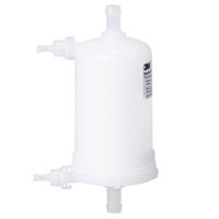 3M™ Betafine™ PPG Series Filter Capsule, PPG120C02BA01, 5 in, 1.2 μmABS, Hose Barb, 12/CS