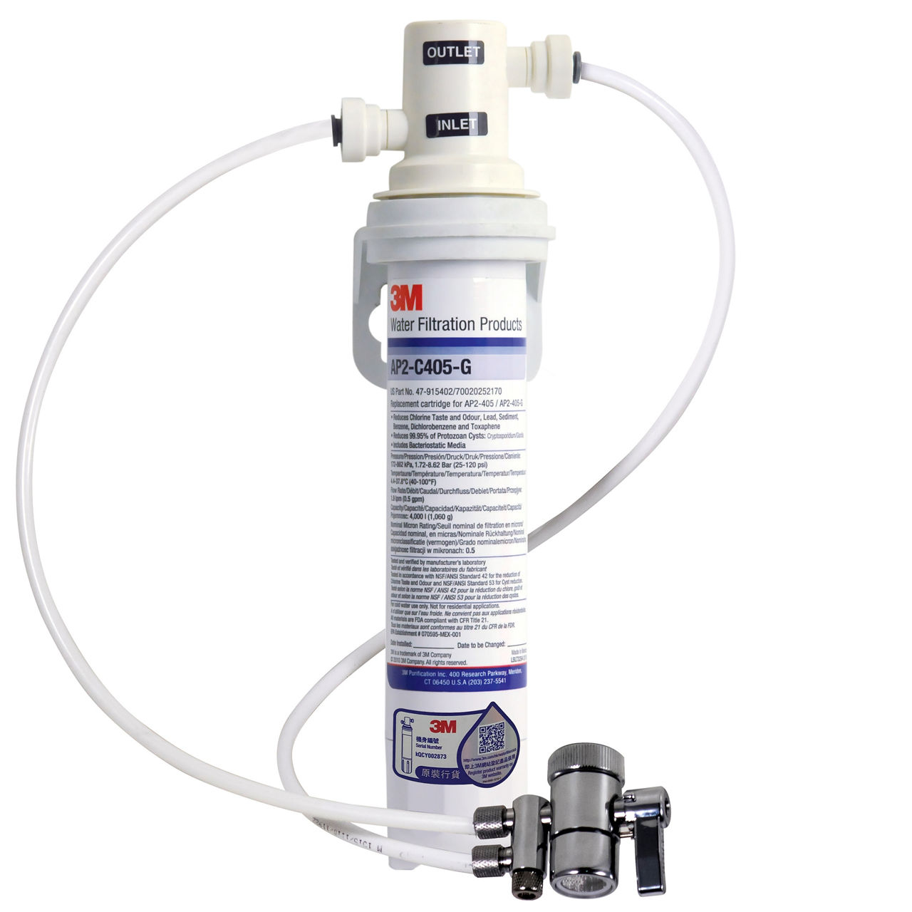 3M™ Under Sink Drinking Water System AP2