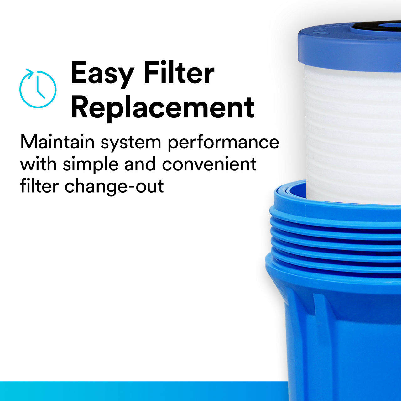 3M™ Aqua-Pure™ AP800 Series Whole House Water Filtration System, 7-AP810-2 B+ Content, Product Photo