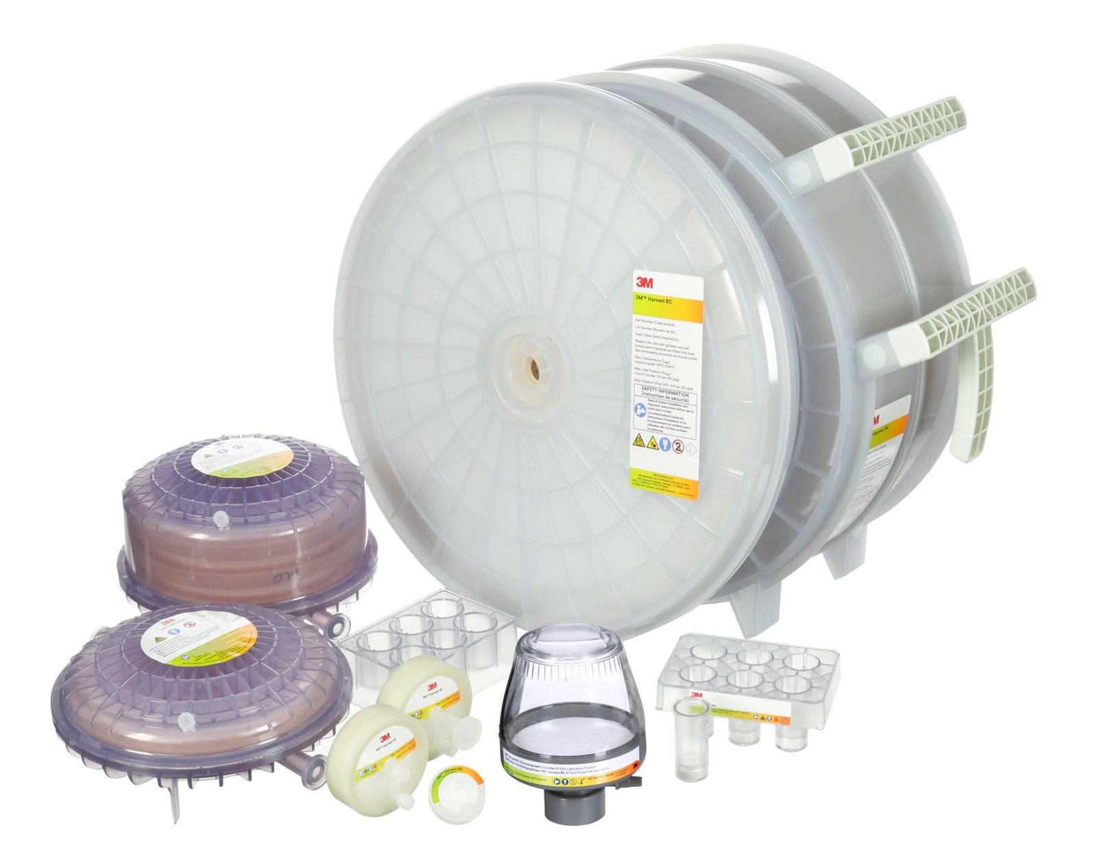 3M™ Harvest RC family with 3M™ Harvest RC Chromatographic Clarifier BT500