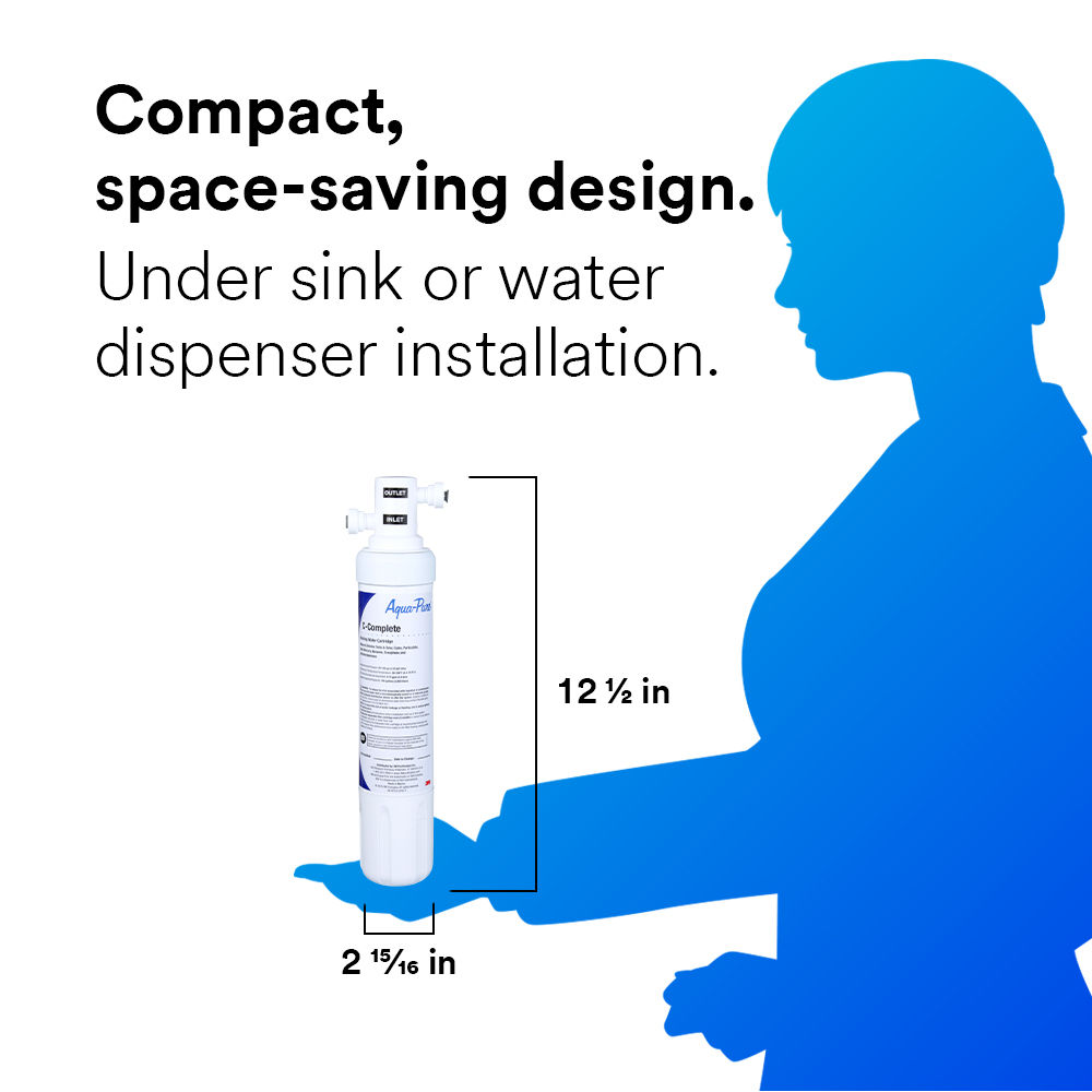 4 - AP Easy LC: Compact, space-saving design under sink or water-dispenser