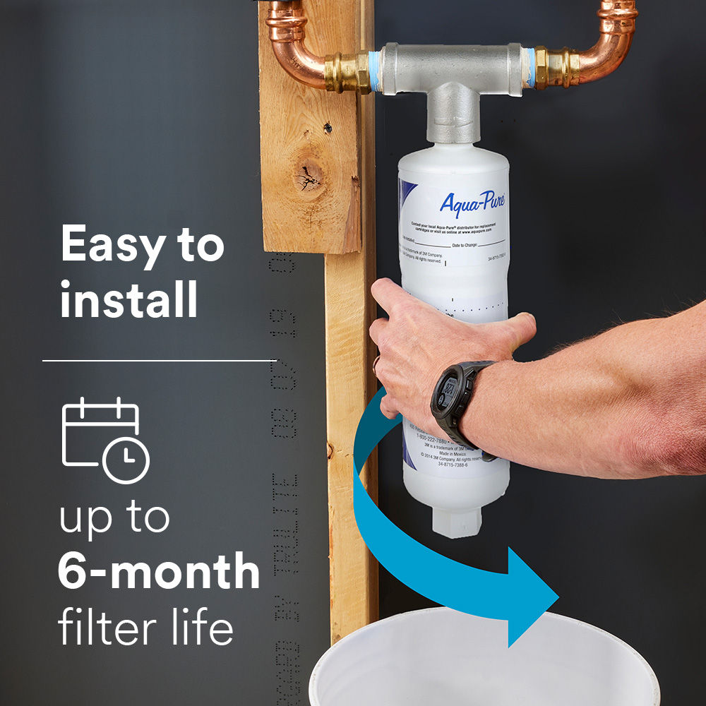 5 - Aqua-Pure™ AP430SS: Easy to install up to 6-month filter life