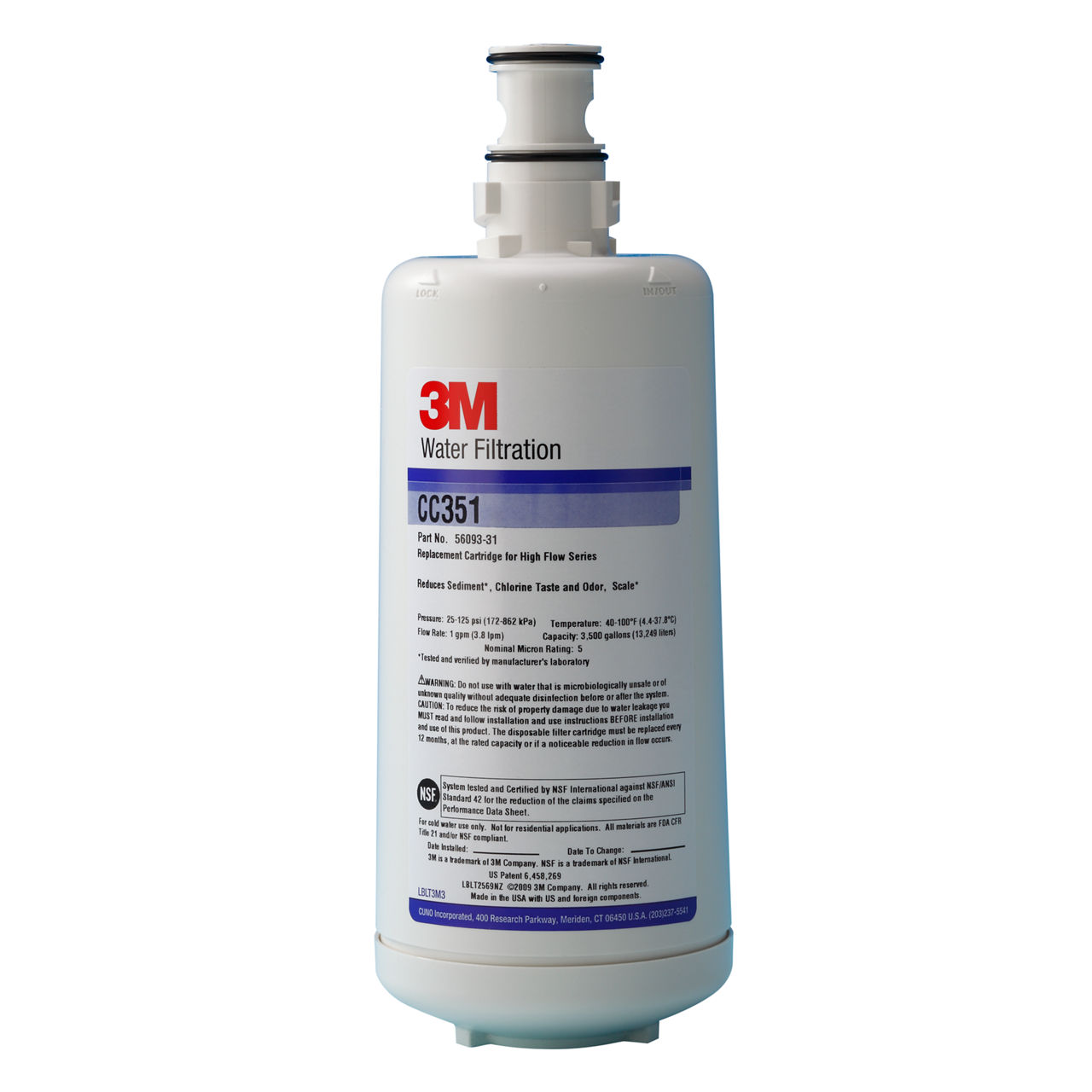 3M™ OCS Series Office Water Filter Cartridge, Model CC350