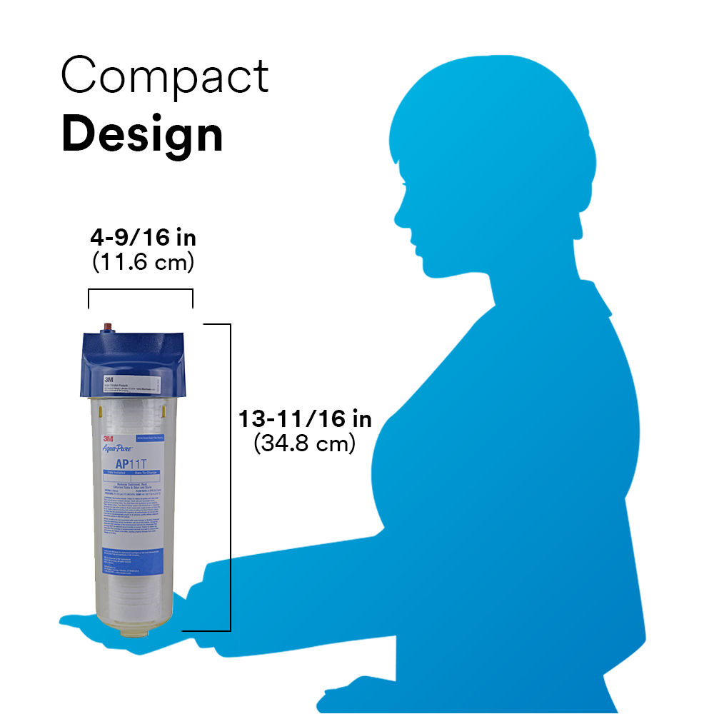 (6) Aqua-Pure AP11T: Compact design