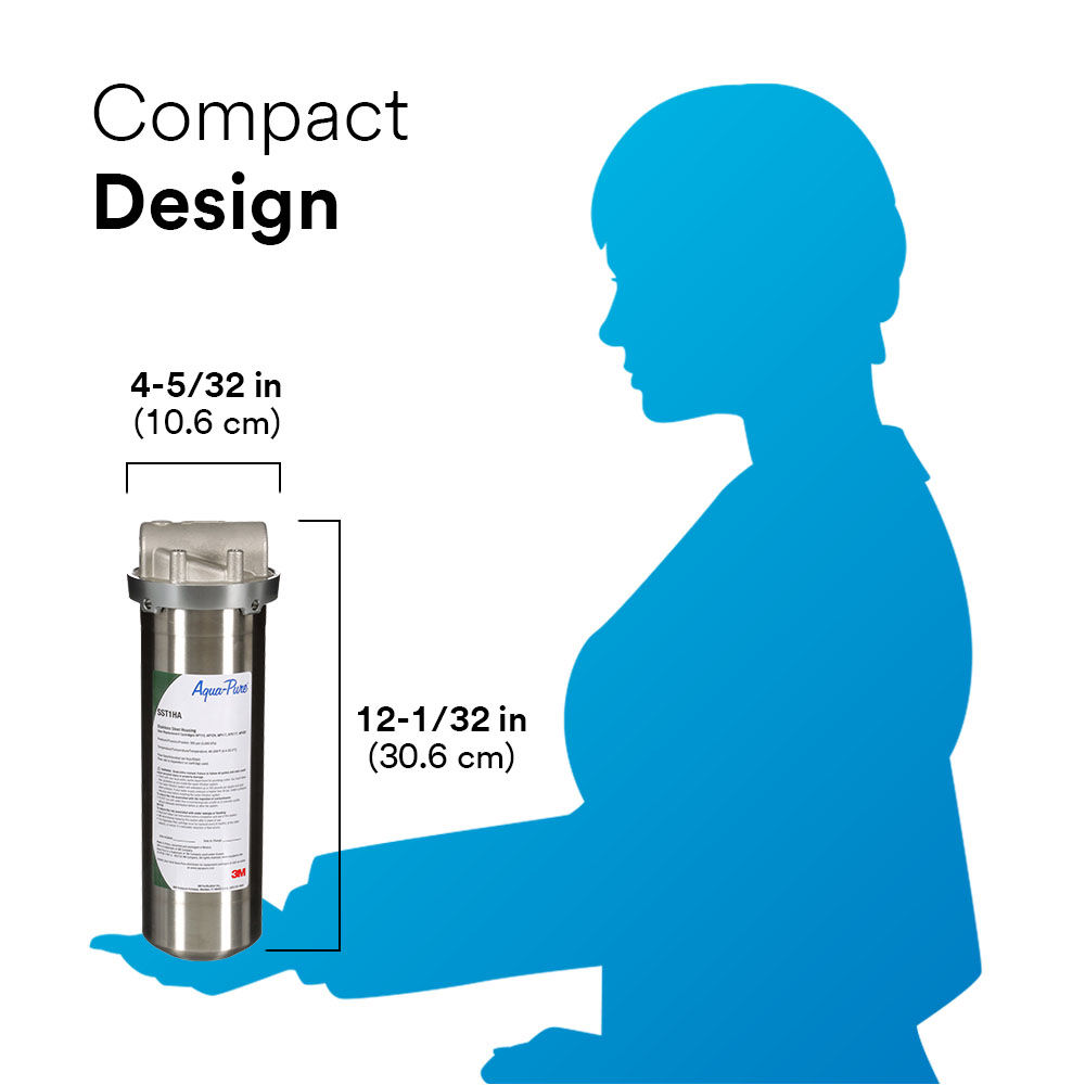 (7) Aqua-Pure SST1HA: Compact design