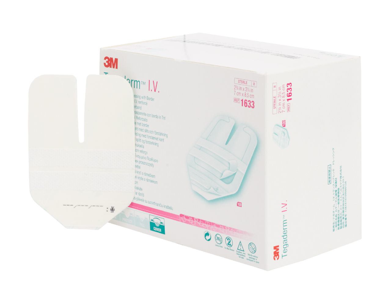 3M™ テガダーム™ I.V. トランスペアレント ドレッシング 1633
