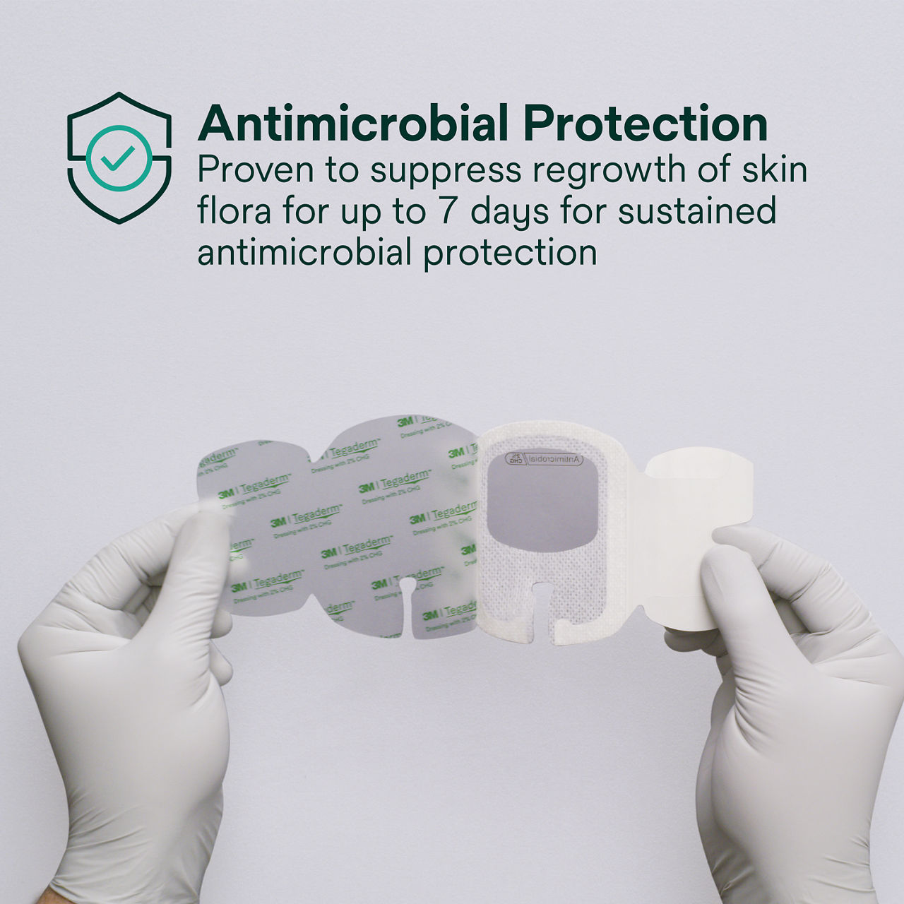 (3)Tegaderm 9132: Antimicrobial protection