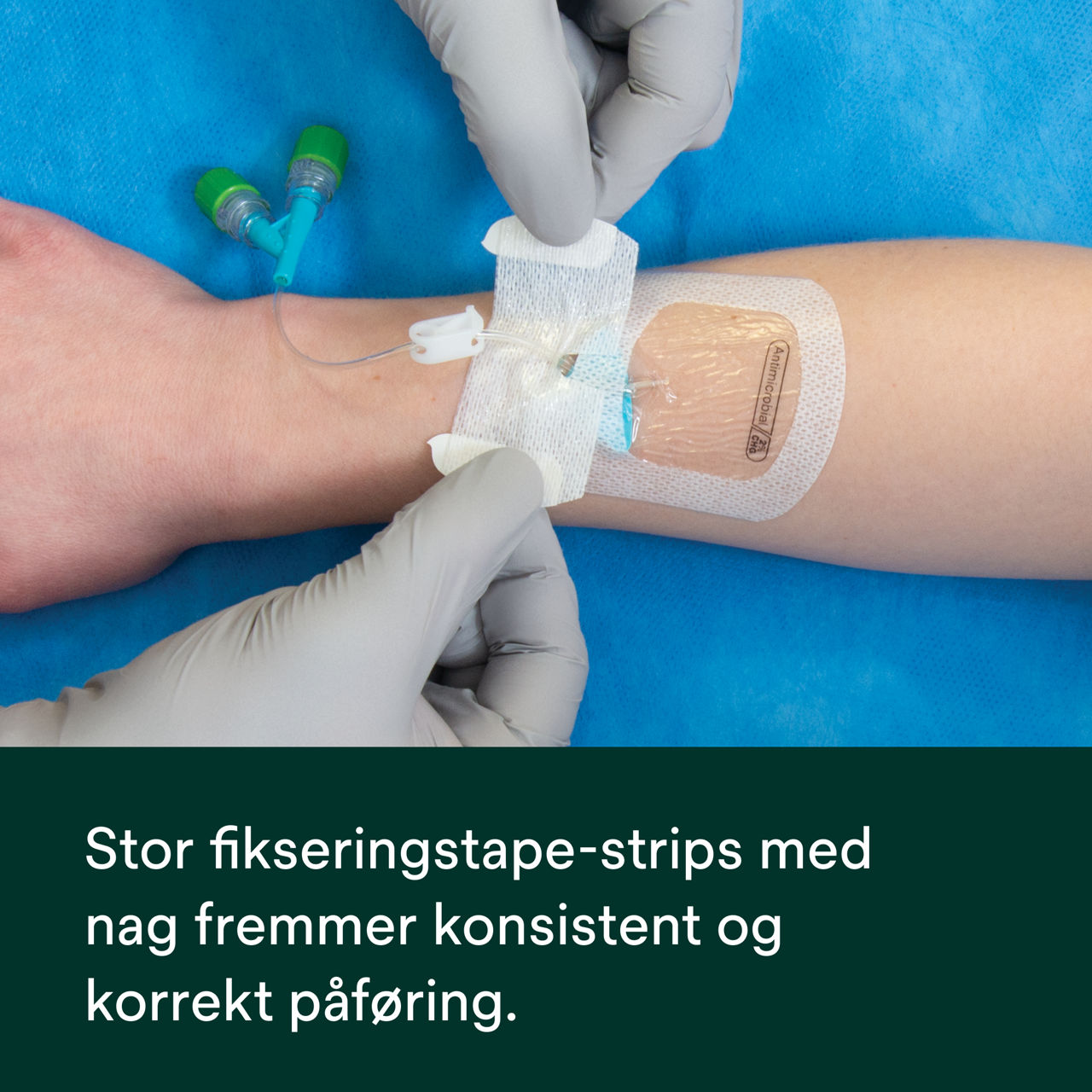 (4)Tegaderm 9132: Konsekvent, korrekt påføring