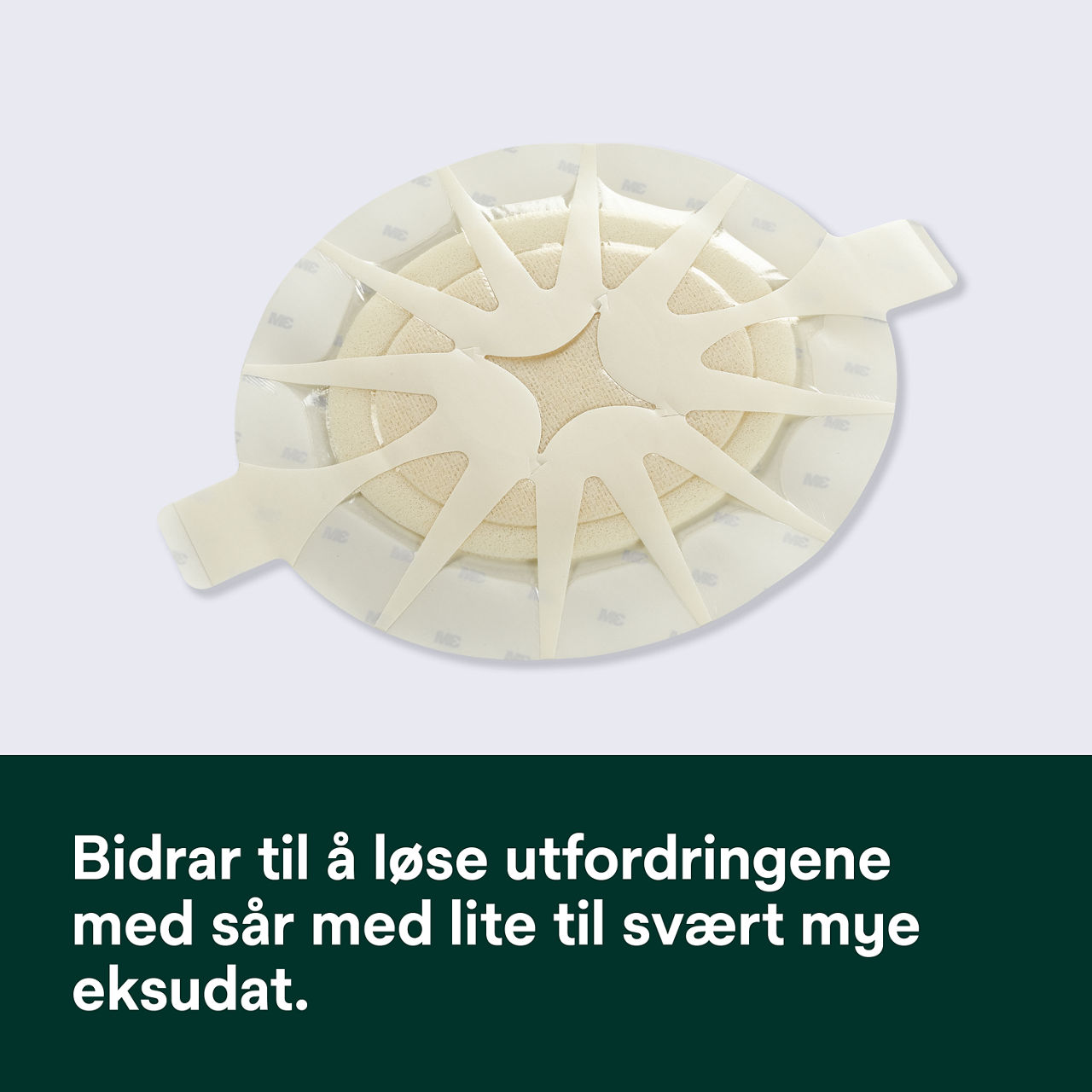 (2) Tegaderm HP Skum: Design multistrato