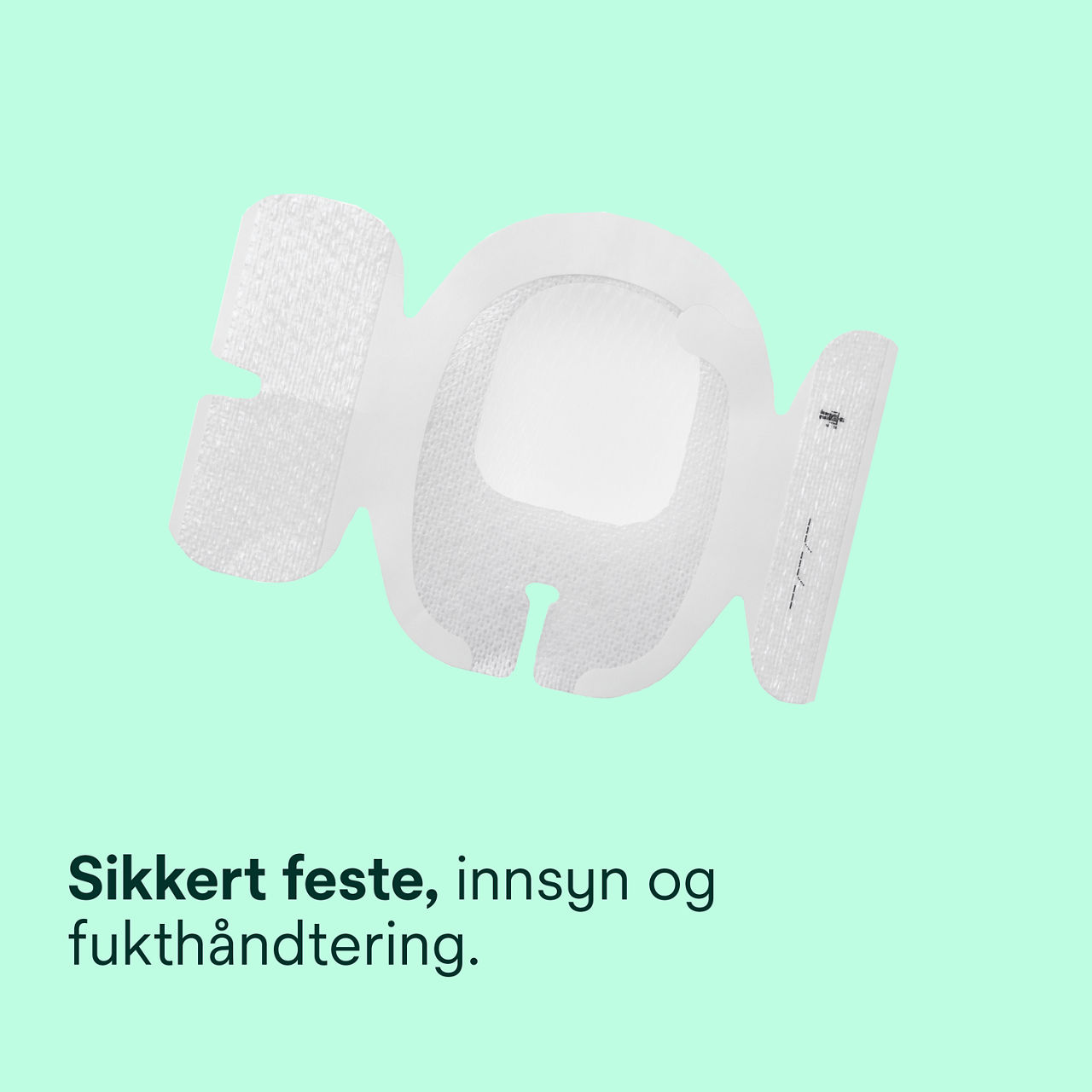 (1 - 1685) Tegaderm IV Advanced Securement: Sikker vedheft, sikt til stedet, fuktighetsstyring