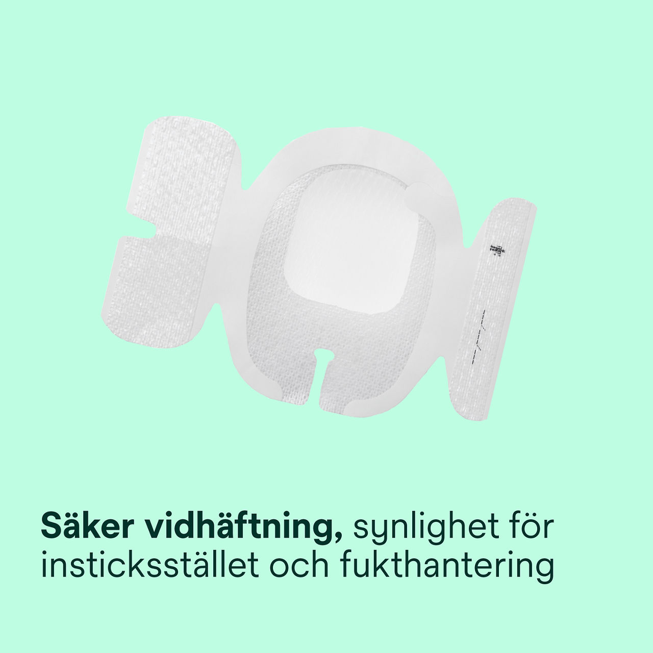 (1 - 1685) Tegaderm IV Advanced Fixering: Säker vidhäftning, synlighet av platsen, fukthantering