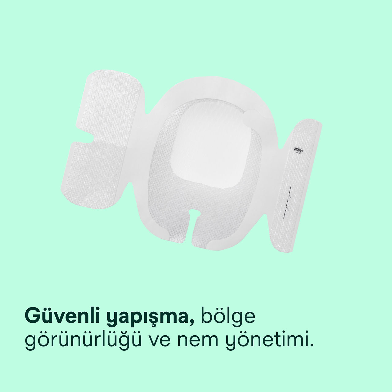 (1 - 1685) Tegaderm IV Gelişmiş Sabitleme: Güvenli adezyon, alan görünürlüğü, nem yönetimi