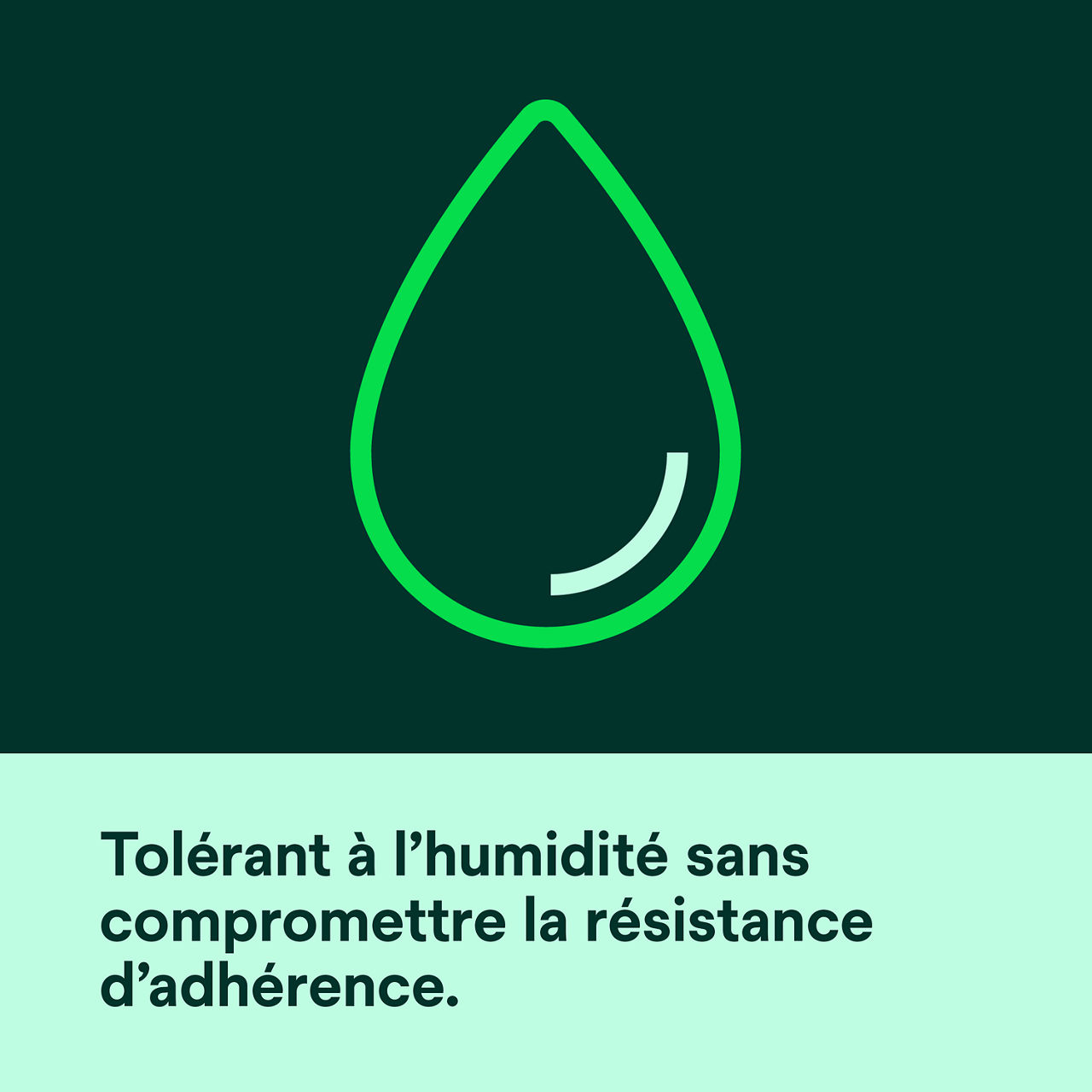 (2) Transbond MIP Tolérant à l'humidité sans compromettre la force d'adhésion