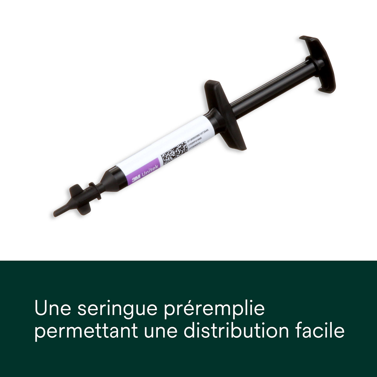 (3) Adhésif Transbond Plus à polymérisation pour bandes Seringue préremplie