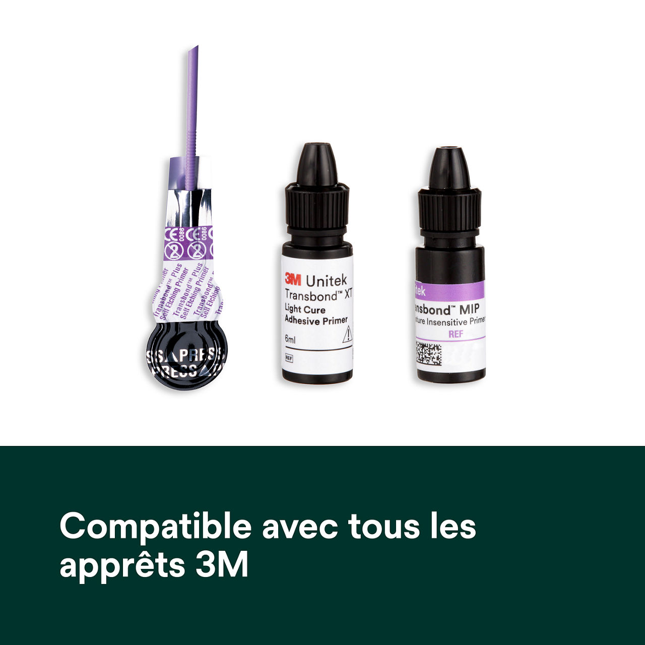 (4) Adhésif Transbond Supreme LV Compatible avec tous les primaires 3M