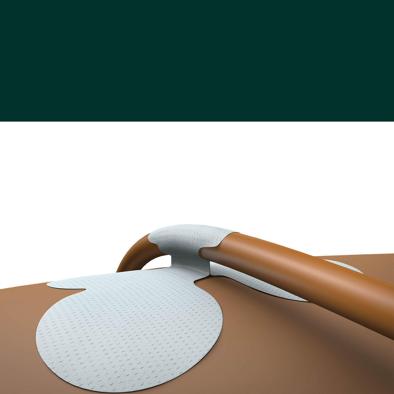 (1) Dispositivo de Fijación de Tubos: Diseñado para ayudar a reducir el riesgo de lesión por presión