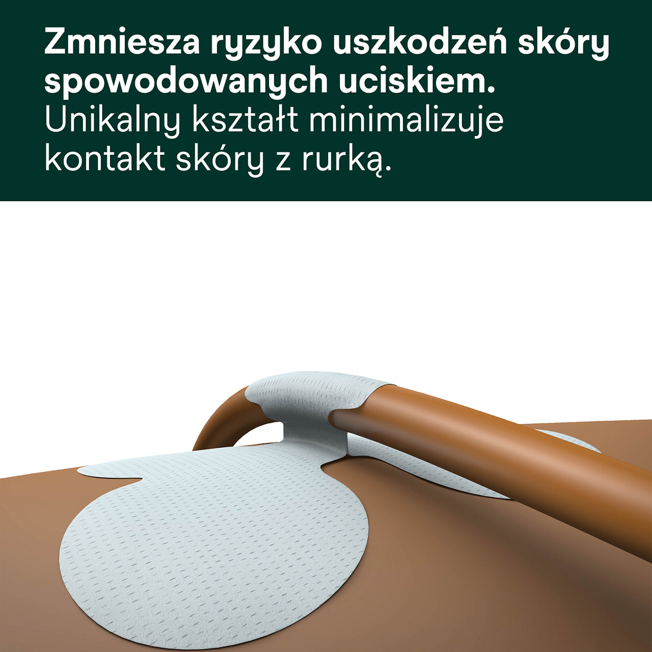 (1) Urządzenie do mocowania rurki: Zaprojektowane, aby zmniejszyć ryzyko urazu spowodowanego uciskiem