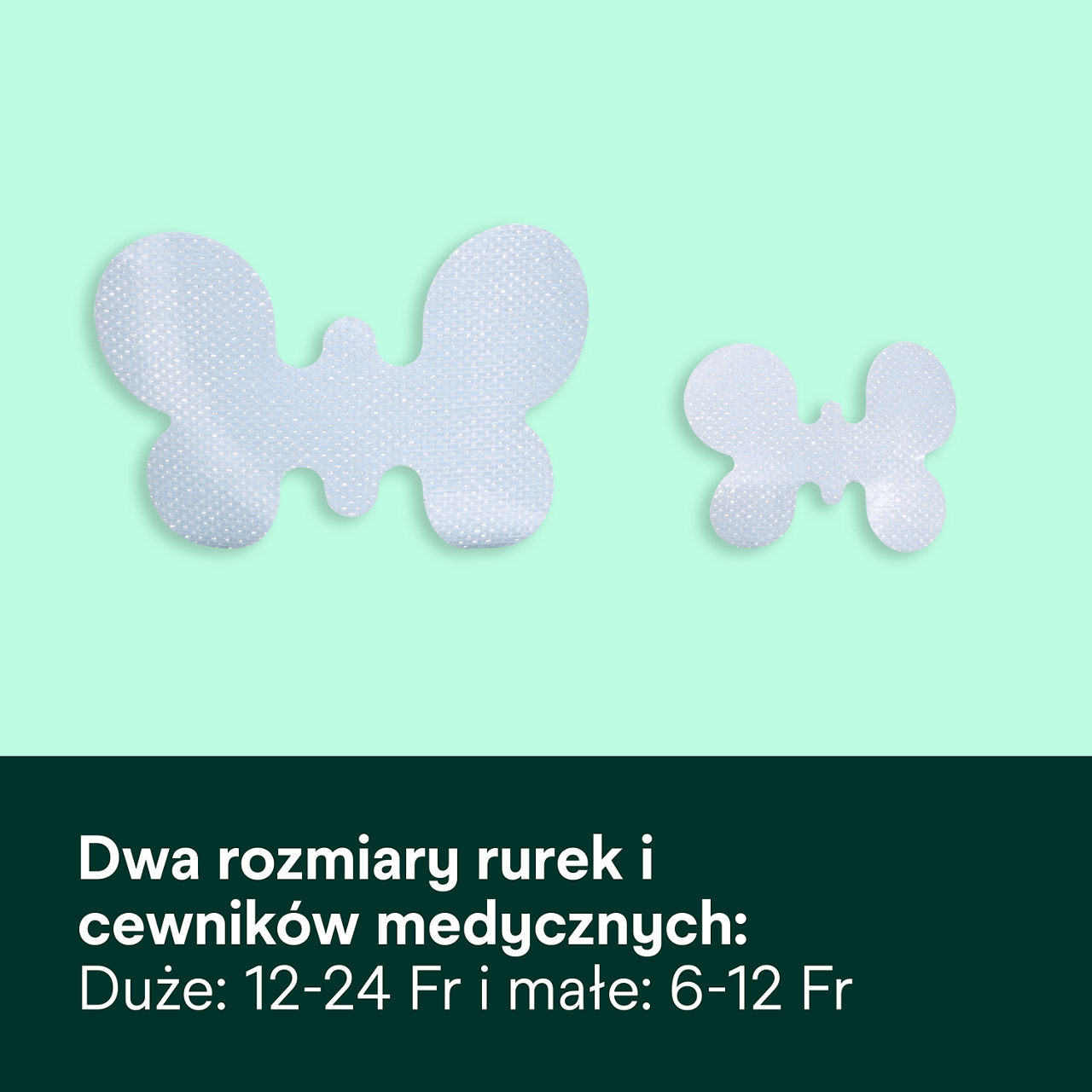 (2) Urządzenie do mocowania rurki: Dwa rozmiary dla medycznych rurek i cewników
