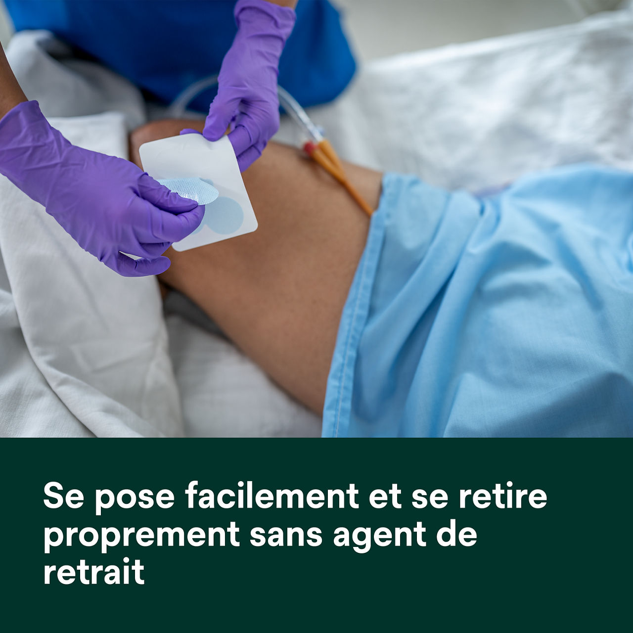 (5) Dispositif de fixation de tube : Facile à appliquer et se retire proprement sans agent de retrait