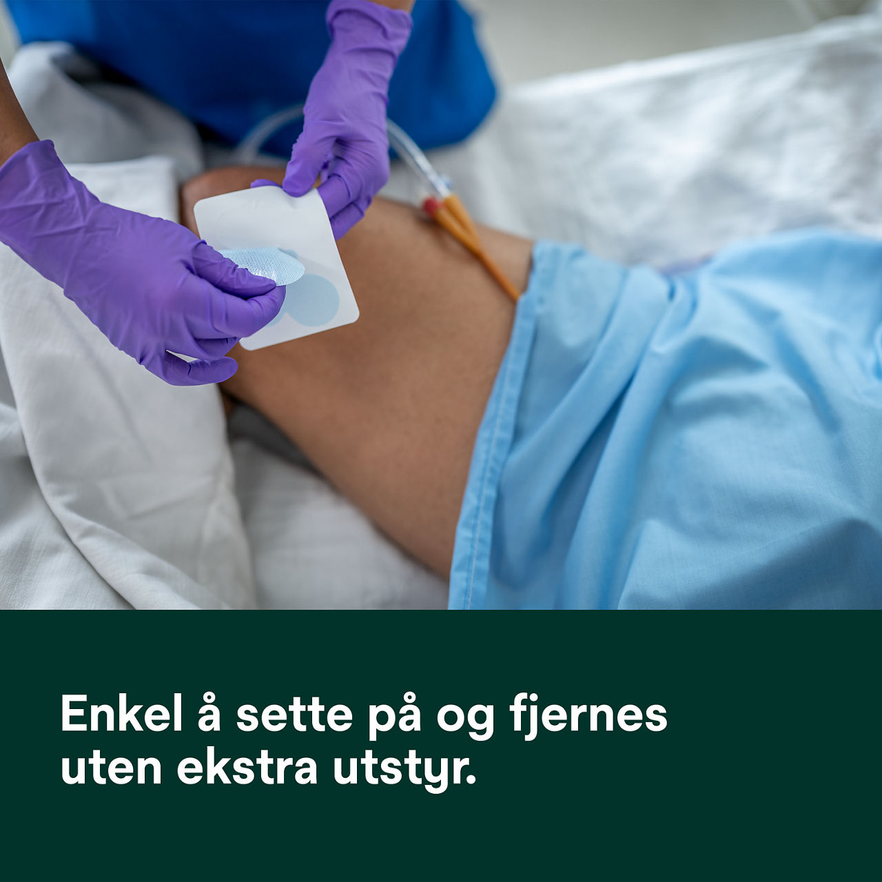 (5) Rørfikseringsenhet: Enkel å påføre og fjernes rent uten fjerningsmiddel