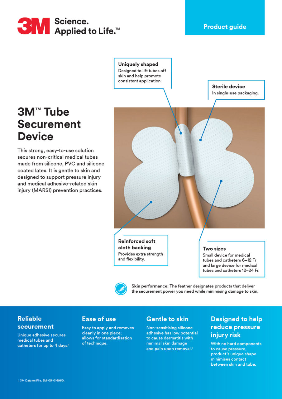3M™ Tube Securement Device Product Guide UKI