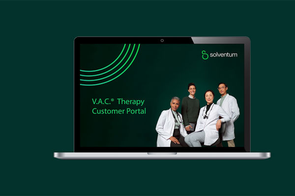 VAC Therapy Customer Portal Banner Image