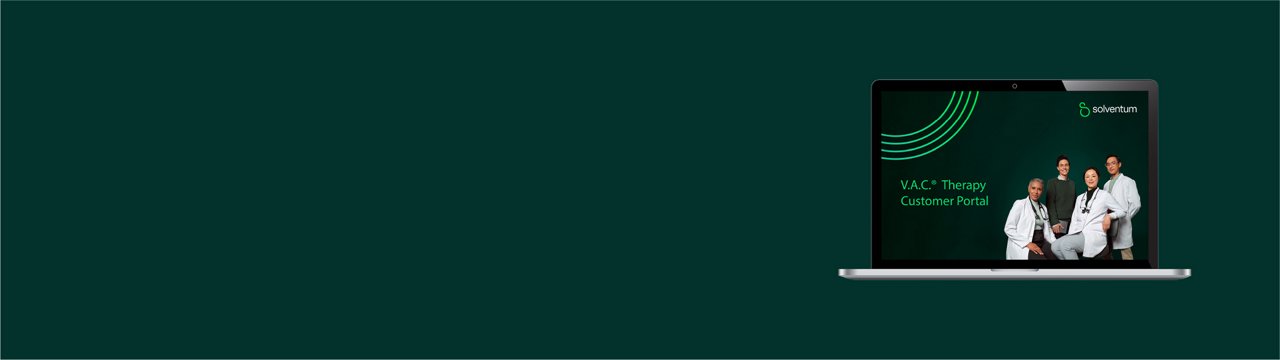 VAC Therapy Customer Portal Banner Image 2048x576