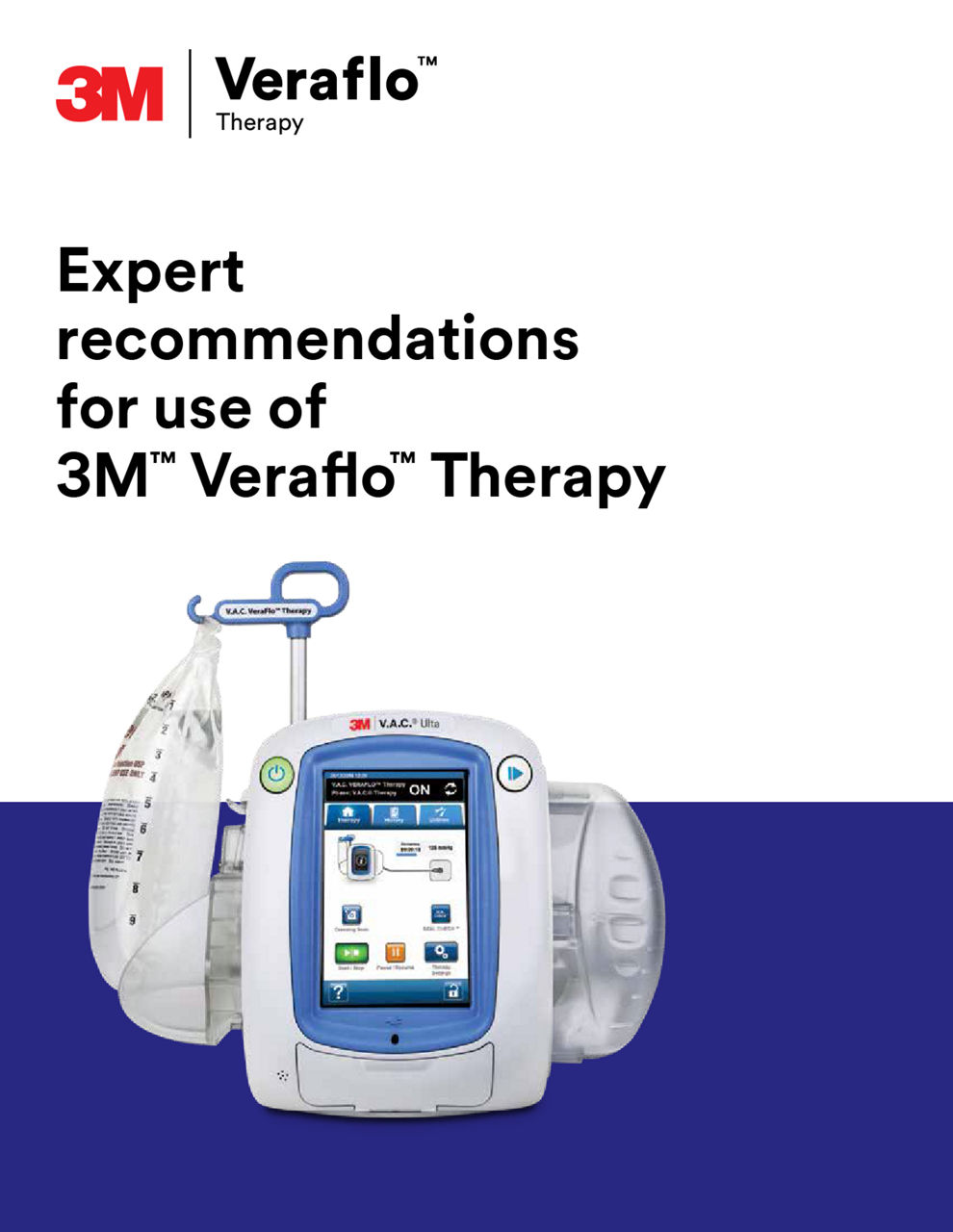 Veraflo Therapy expert recommendations brochure cover preview