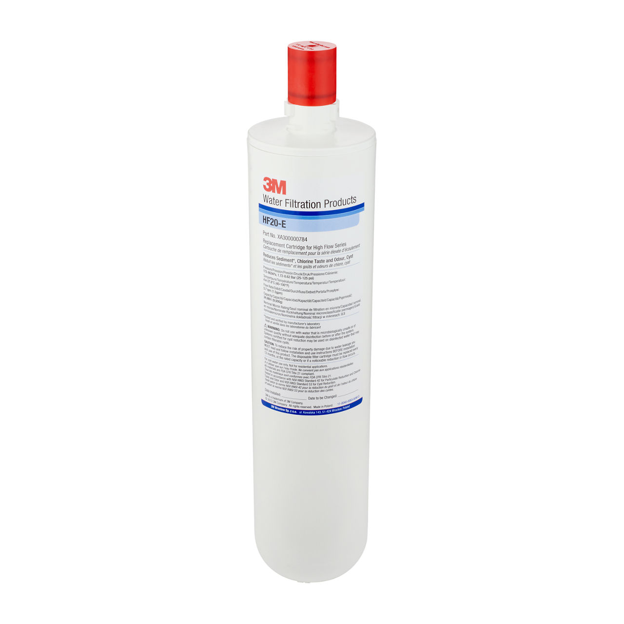 Cartouche de rechange 3M™ High Flow, HF20-E, 6/Case