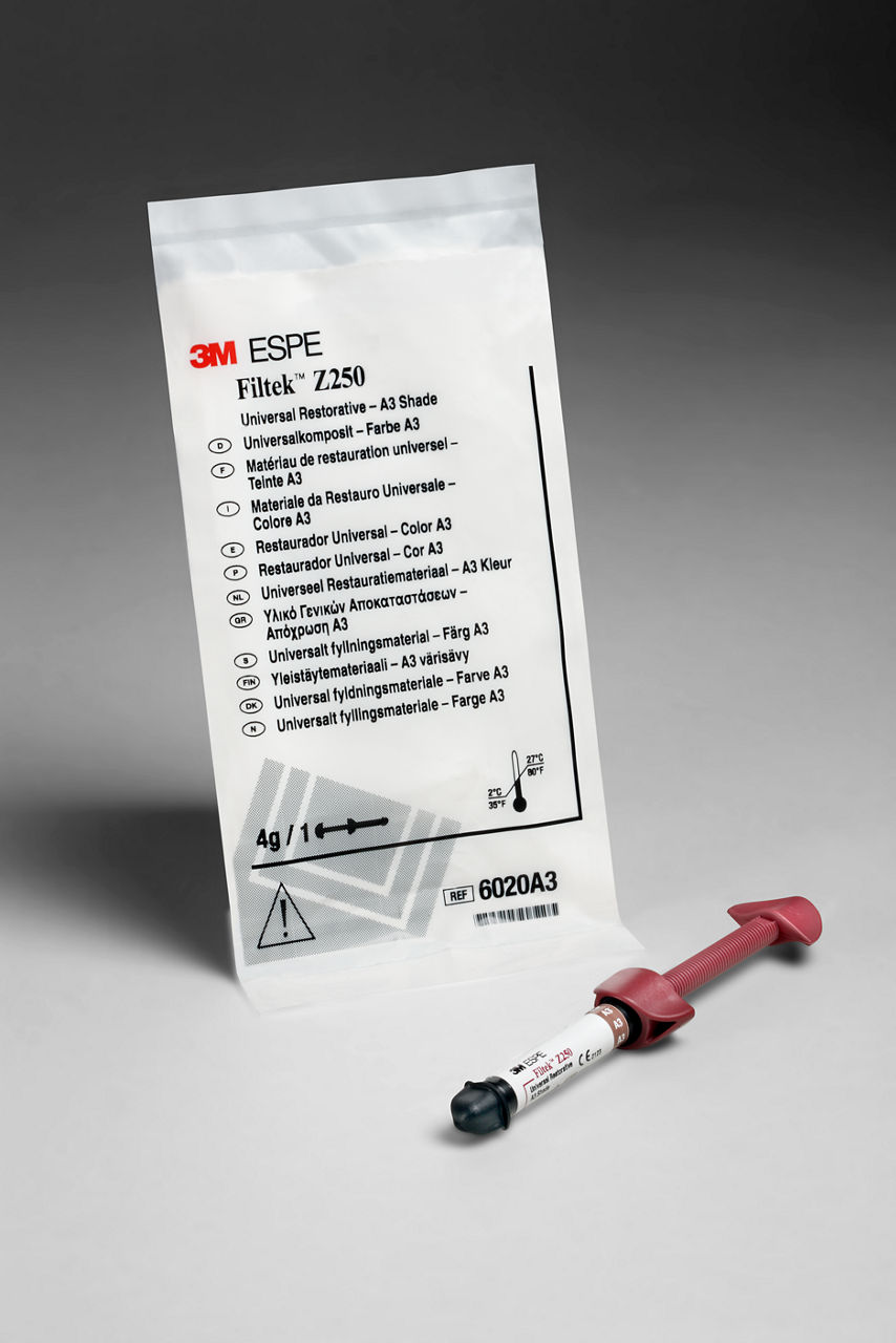 3M™ Filtek™ Z250 Universal Restorative, 6020B2, 1 - 4g Syringe, B2