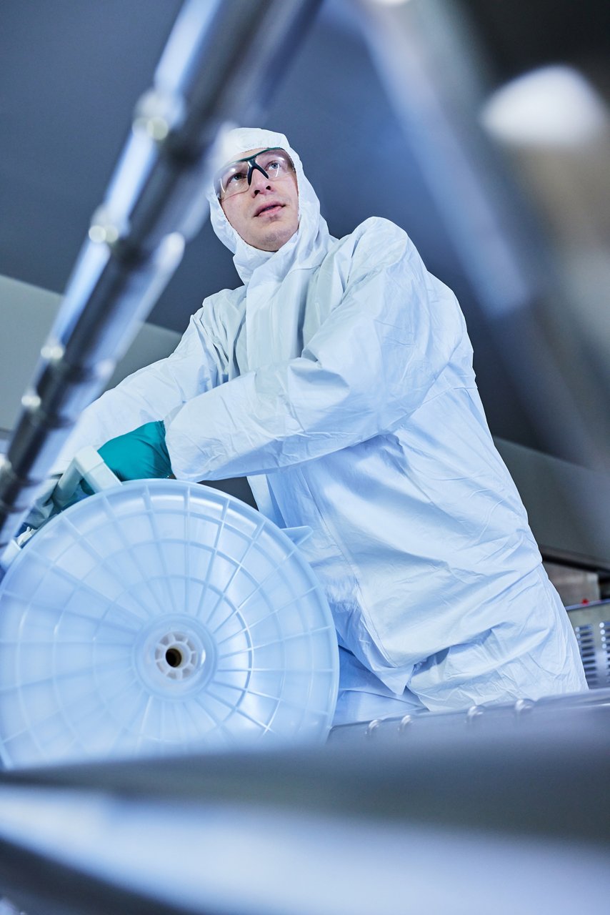 Btec photoshoot 3M™ Zeta Plus laboratory technician connecting capsules - 25