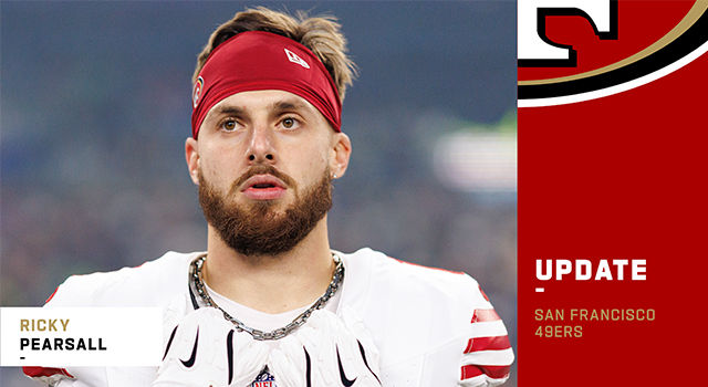 Niners place WR Ricky Pearsall on season-ending injured reserve
