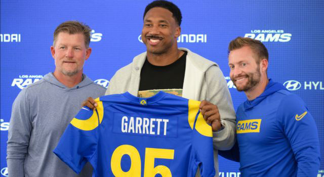 New Rams pass rusher Myles Garrett welcomes facing Seahawks: 'I want the champs'