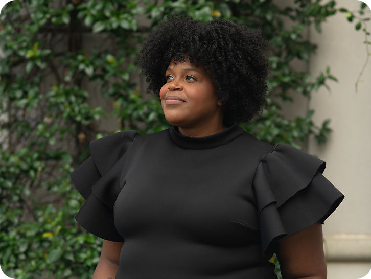 Keytsiia, a Wegovy<sup>®</sup> patient, who is also a mom of 2 and motocycle hobbyist