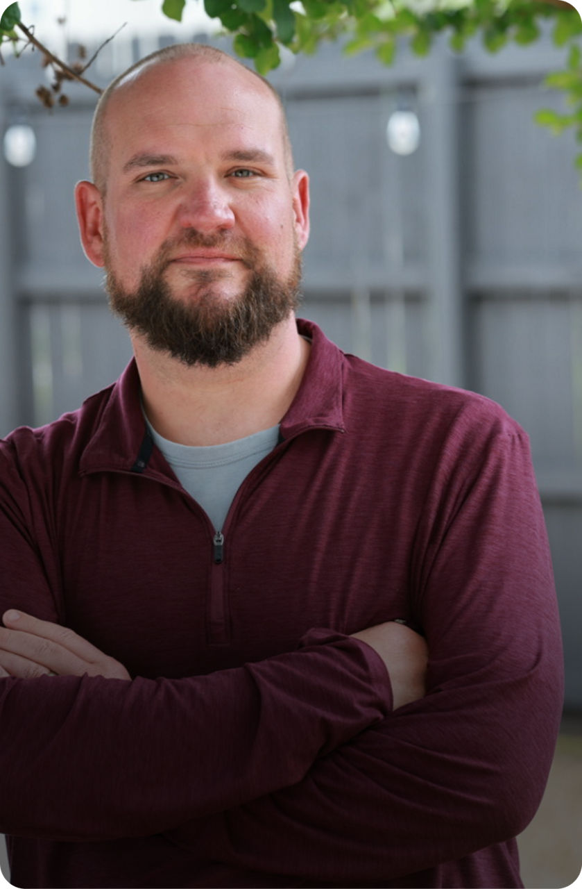 Wegovy Ambassador smiling at the camera