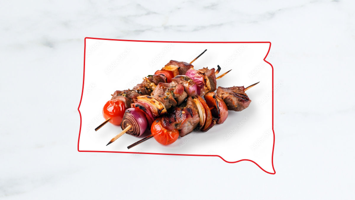 South Dakota Chislic (Shish Kebab)