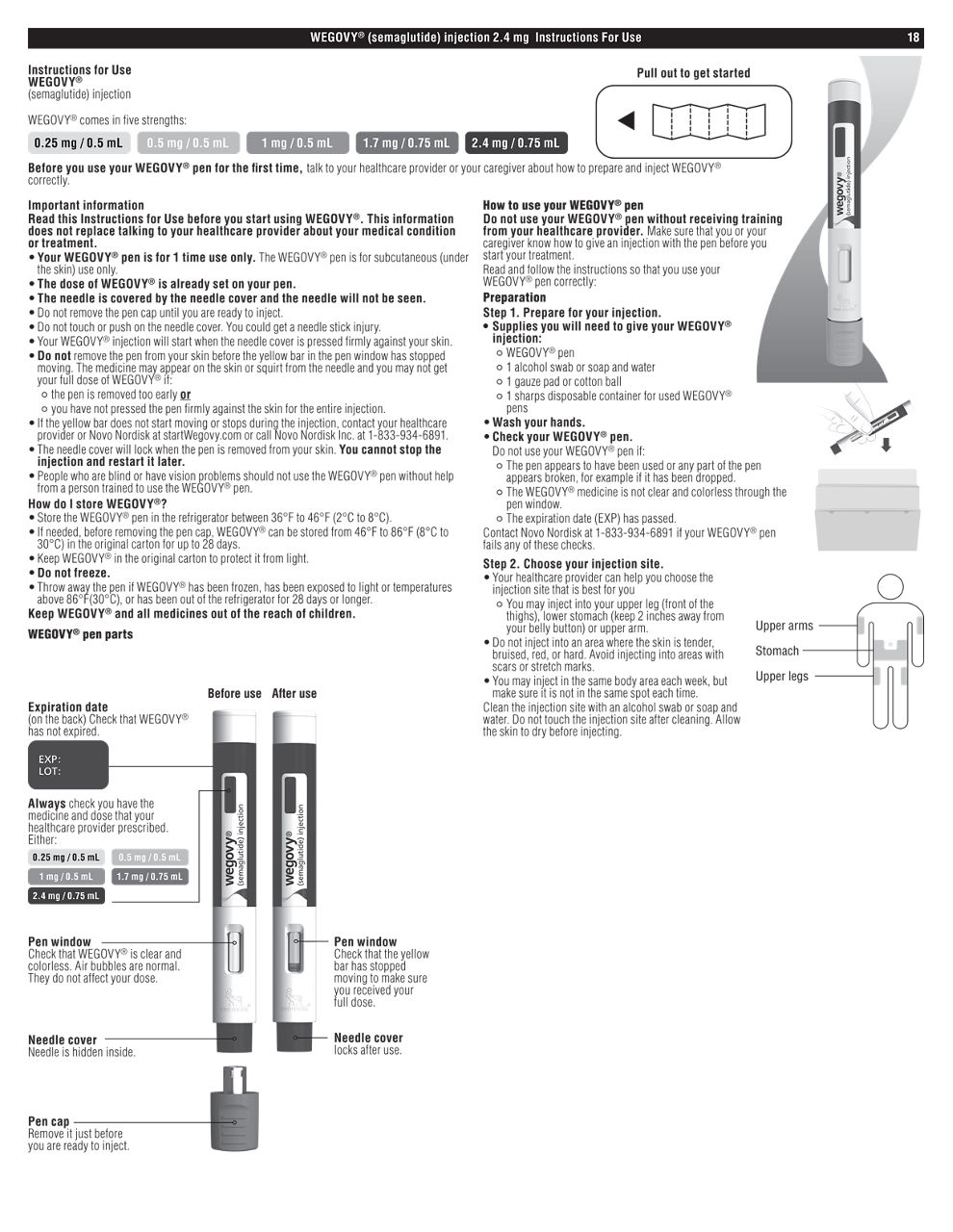Wegovy Prescribing Information - Page 18