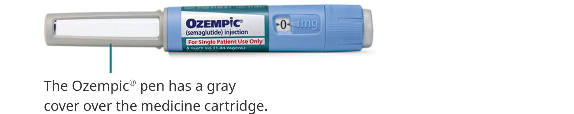 Authentic Ozempic® pen without cap