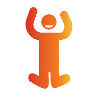 Person jumping icon