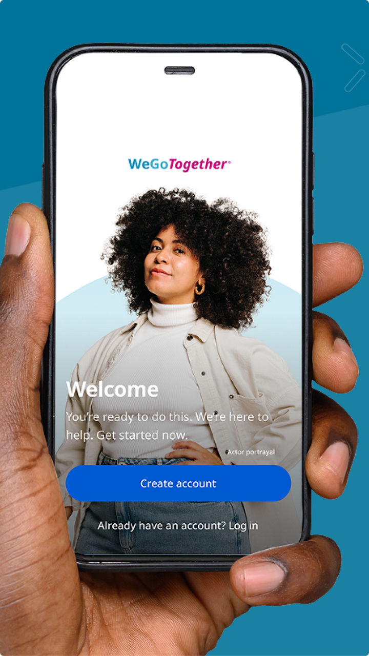 Preview of WeGoTogether app