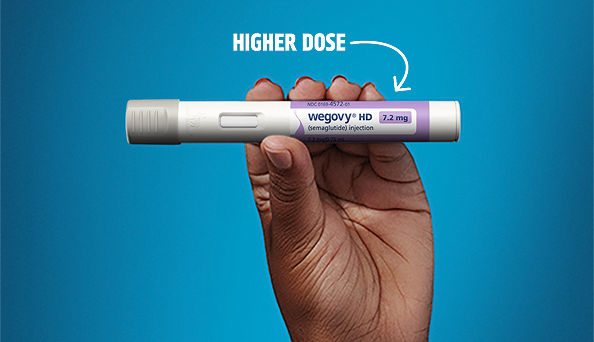 Wegovy HD (semaglutide) 7.2 mg pen