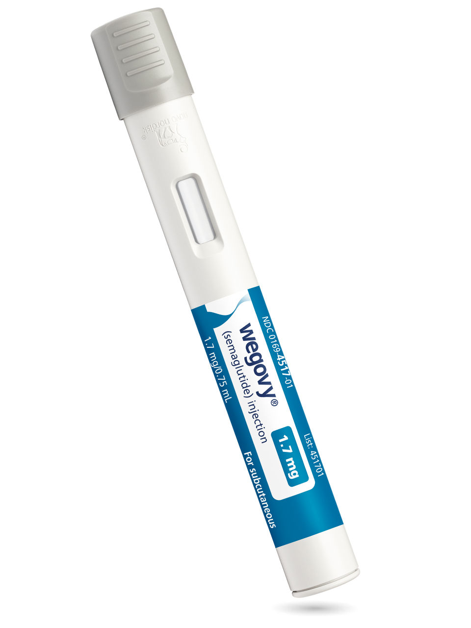 Wegovy 1.7 mg injection pen