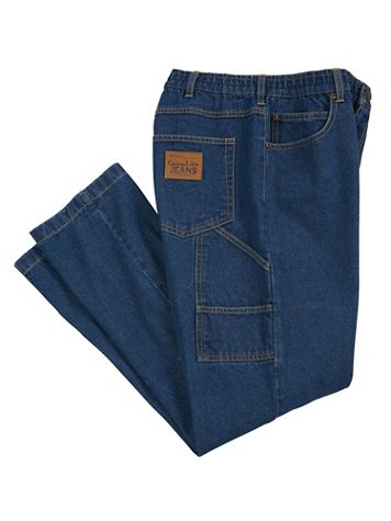 Haband Casual Joe® Stretch Waist Carpenter Jeans - Image 3 of 3