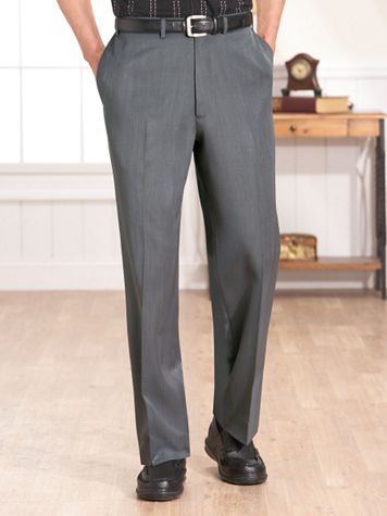 Botany 500® Men’s Smartwaist™ Trousers - Image 1 of 5