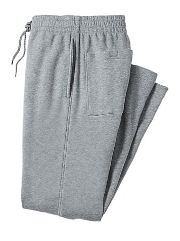 Haband Men’s Classic Cuff Fleece Pants - Image 1 of 6
