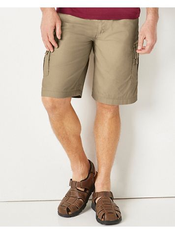 Haband Men’s Mountaineer 6 Pocket Cargo Shorts  - Image 1 of 5
