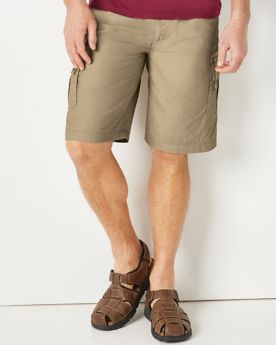 Haband Men’s Mountaineer 6 Pocket Cargo Shorts 