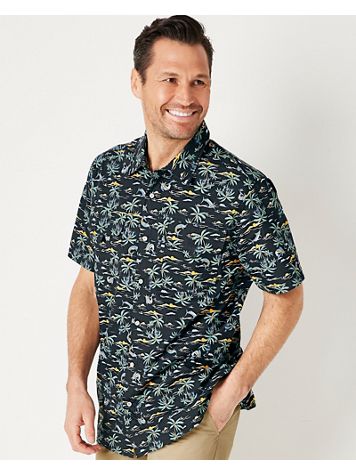 Haband Men’s Ultimate Snap-Tastic™ Woven Shirt - Image 1 of 7